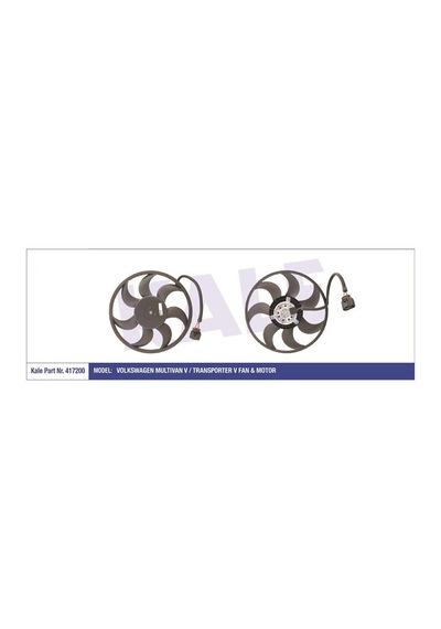KALE 417200 FAN MOTORU TRANSPORTER T5 03- 1.9 TDI 2.5 TDI 450W-42
