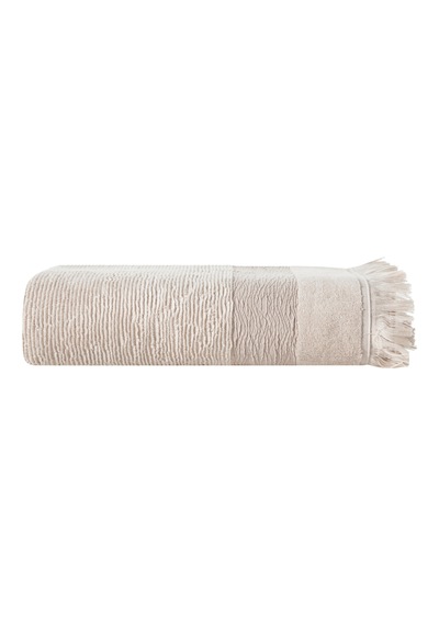 Mudo Home Borla Bej Banyo Havlu 90x150