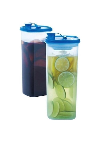 Çok Amaçlı Sürahi 2 Litre 2 Adet Mavi