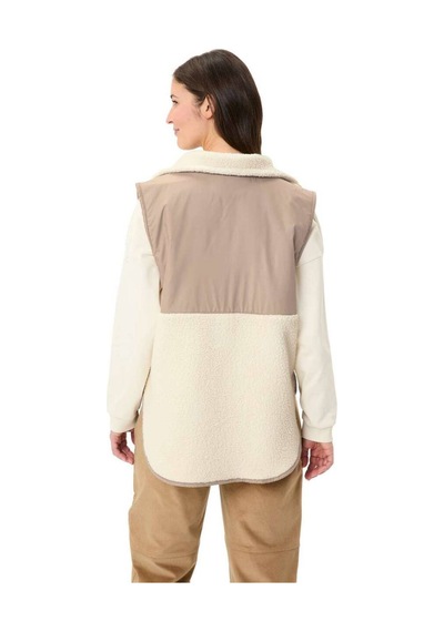 Vaude Najun Kadın Polar Yelek 48264 Ekru