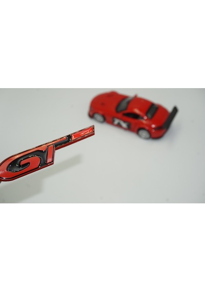 Dk Peugeot Rcz 308 508 2008 3008 5008 Gt Bagaj Kırmızı Metal Yazı