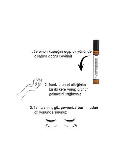 Göz Çevresi Bakım Serumu Hyaluranic Asitli Kırışıklık Şişlik Morluk Karşıtı Onarıcı Su Bazlı Serum