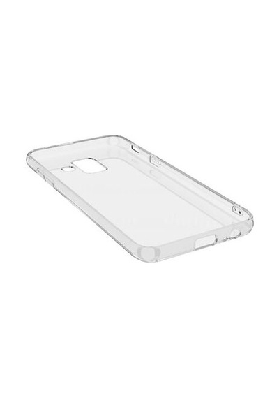 Samsung Galaxy A6 2018 İle Uyumlu Kılıf Şeffaf Kamera Korumalı Esnek Silikon Telefon Kılıfı Kapak