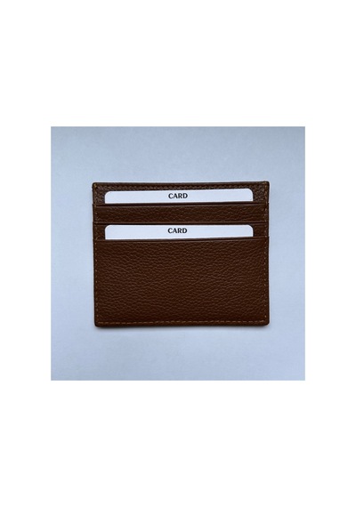 Shop Hakiki Deri Unisex Kartlık, Çift Taraflı, Orta Bölmeli, Küçük Boy Kahverengi 7 - 931991641 Kahverengi 7