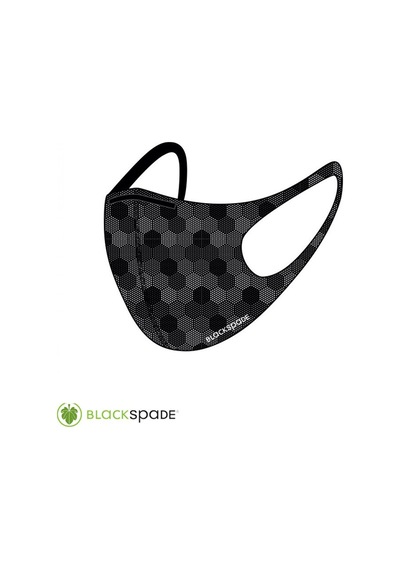 BLACKSPADE Unisex Koruyucu Maske Dağınık Desen S