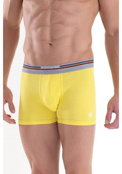 Blackspade 9550 Colours %95 Pamuklu Erkek Renkli Boxer Sarı