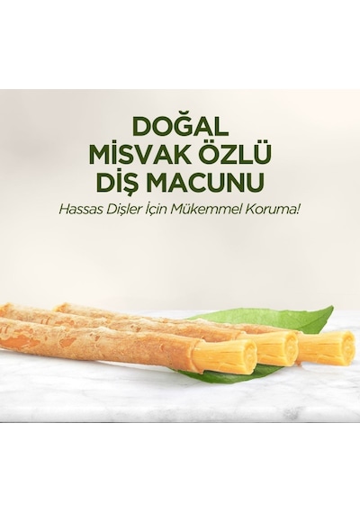 Doğal Diş Macunu 90 Gr Misvak Özlü