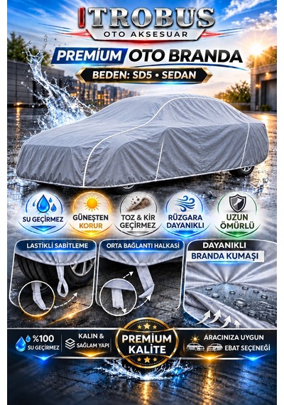 Mercury Marauder 1963-2004 Uyumlu Premium Araba Brandası Oto Branda Sd5 Beden