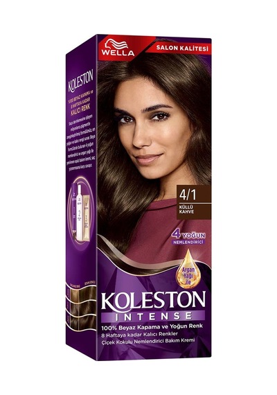 Koleston Intense 4/1 Kahve - 4 Adet Tarı
