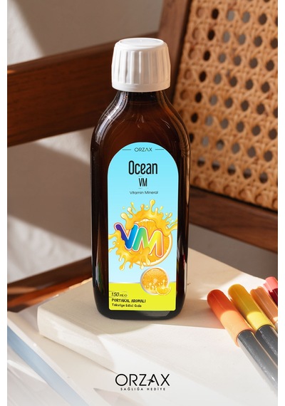 Vm Vitamin Mineral 150ml Portakallı Şurup