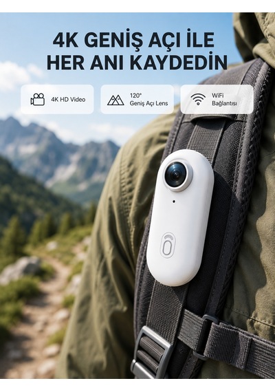 4k Full Hd Spor Kamerası 360 Klips Ve Wifi Özellikli 01959908