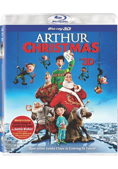 Arthur Christmas - Hediye Operasyonu 3D Blu-Ray