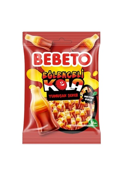 Bebeto Eğlenceli Kola 80 Gr Jelly 24'li Paket