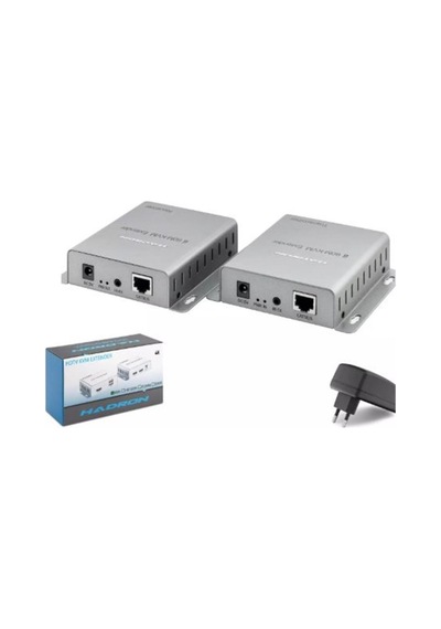 Hadron Hdx1600 Hdmı Kvm Extender 4k 30 Hz 60 M - Gümüş