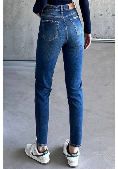 Balenbi Kadın Yüksek Bel Yıkamalı Strech Mom Jean Likralı Kot Pantolon 1246 - Premium Seri Mavi 2387 Balenbi Kadın Yüksek Bel Yıkamalı Strech Mom Jean Likralı Kot Pantolon 1246 - Premium Seri Mavi 2387