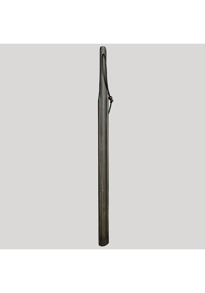 Nyn Ahşap 70 Cm Uzunluğunda Ayakkabı Çekeceği Siyah Eskitme Renk N11.808