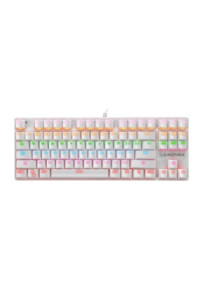 K550 Mekanik Oyuncu Klavyesi -değiştirilebilir Switch- Rainbow Rgb Aydınlatma-87 Tuş - Brown Switch