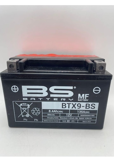 Bs Btx9-bs 2000-2006 Kymco Venox 250 Uyumlu Akü Sulu Akü