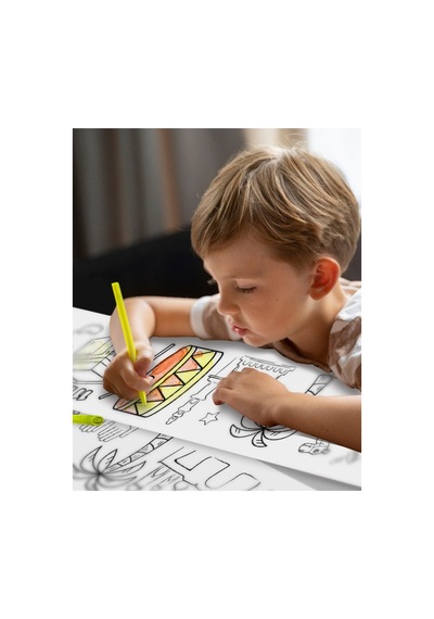 Bak Gel Al Ramazan A Özel 30x500 Cm Boyama Rulo Kağıdı, Ramazan Temalı 5 Mt Boyama Etkinlik Rulo Kitabı - Bgaruloboyama01
