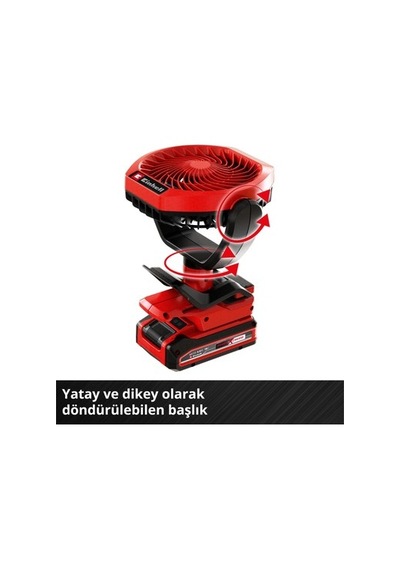 Akülü Vantilatör Gc-cf 18/110, 3 Hız Ayarı İle