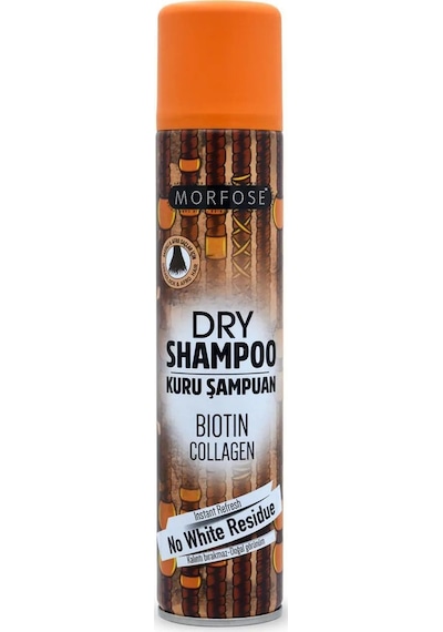 Kuru Şampuan Biotin Collagen 200 Ml - Rastalı Saçlar - Mrfs