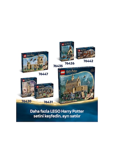 LEGO® Harry Potter™ Hagrid™ ve Harry’nin Motosiklet Yolculuğu 76443 - 9 Yaş ve Üzeri Koleksiyonluk Yaratıcı Oyuncak Yapım Seti (617 Parça)