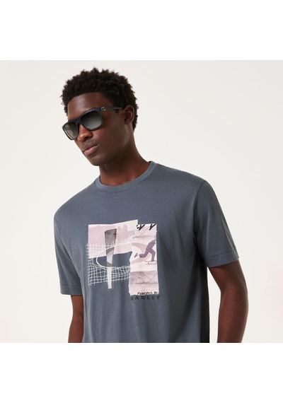 Oakley Skate Tee Erkek Tişört Oak.foa406851-oak.94a Antrasit