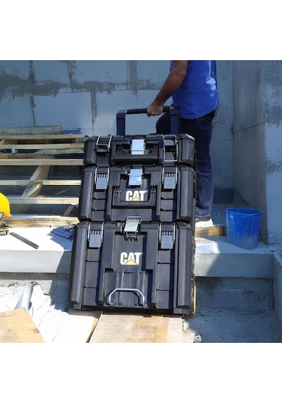 Cat Da41005 Hyper Stack 3 Lü Tekerlekli Kilitli Takım Çantası Seti