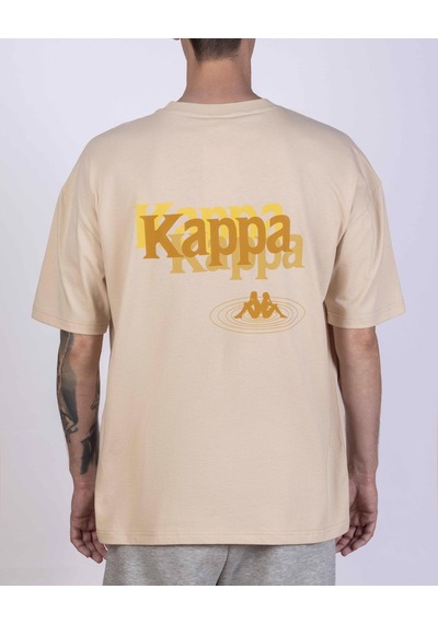 Kappa Authentic Asterys Erkek Bej Regular Tişört