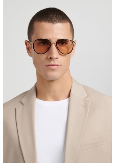 1226/g/s Rhl63 57-18-145 David Beckham Unisex Güneş Gözlüğü Çok Renkli