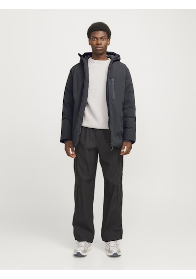 Jack & Jones Jjpayne Rüzgar Geçirmez Parka 12256884 Gri