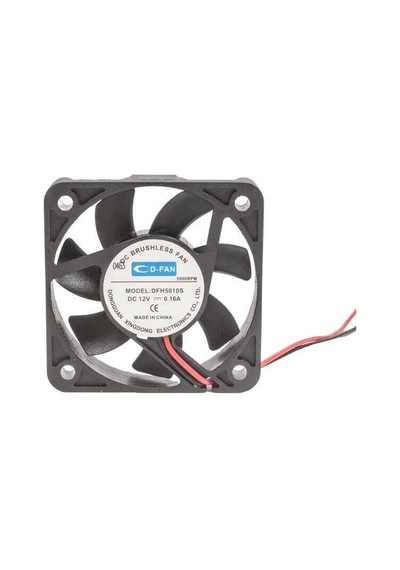 Fan 2 Kablolu 50x50x10mm 12v 0.16a