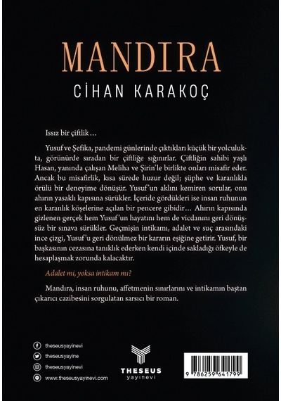 Mandıra - Cihan Karakoç - Theseus Yayınevi