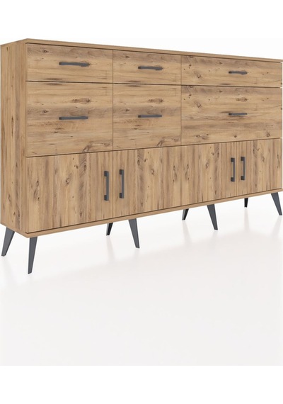 Arges Konsol Tek Raflı 6 Çekmeceli 4 Kapaklı 176x30x99 Çam-çam Atlas Çam - Atlas Çam Arges Konsol Tek Raflı 6 Çekmeceli 4 Kapaklı 176x30x99 Çam-çam Atlas Çam - Atlas Çam