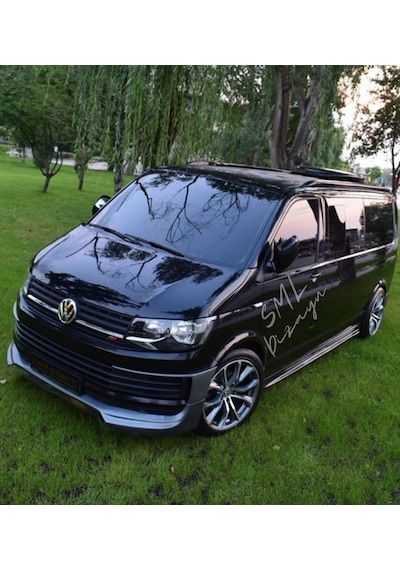 Volkswagen Transporter T7 Abt Ön Ek 3 Parça Ön-tampon-ek Plastik