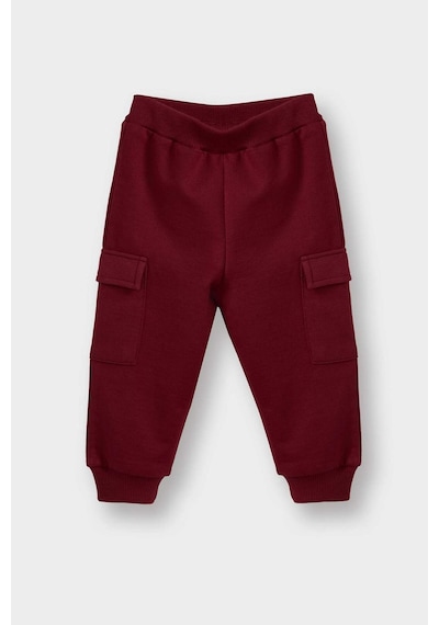 Defacto Erkek Bebek 2li Takım Ayı Baskılı Sweatshirt Eşofman Altı G5203a525wnbr285 Bordo-br285