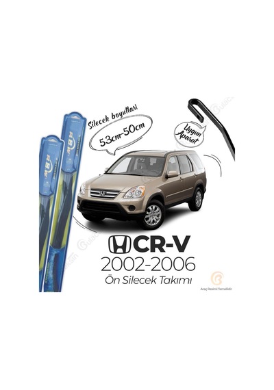 Honda CR-V Ön Silecek Takımı (2002-2006) RBW Hibrit