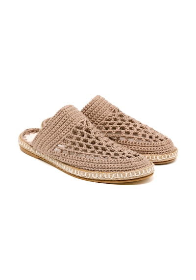 Terlik Kadın Bbs Jmy John May Knitwear Slippers Olive Green Olive