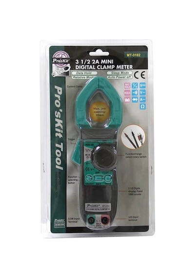 Ten, Proskit Mt-3102 Mini Dijital Pensampermetre,3 1/2 2a Mini Dijital Pens Ampermetre