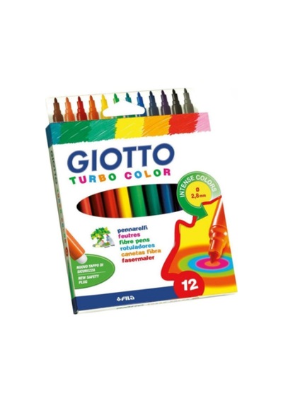 Turbo Color Keçeli Kalem 12'li 416000