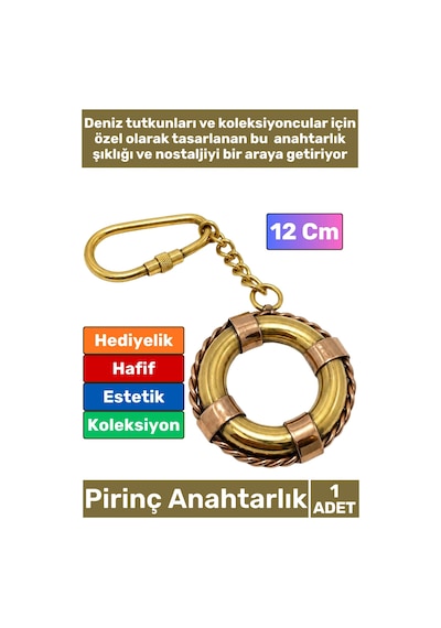 Anahtarlık Pirinç Denizci Temalı Marin Sevgili Babalar Öğretmenler Günü Dekoratif Hediyelik Koleksi 49605709