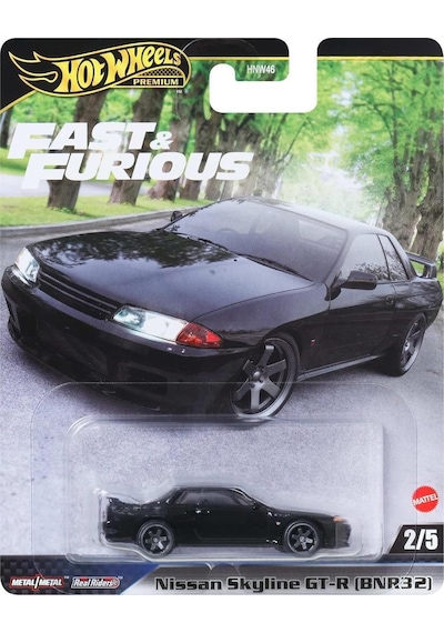 Hot Wheels Fast-furious Premium Araba Nıssan Skylıne Gt-r Bnr32 Hnw46 - Jbl97 Çok Renkli