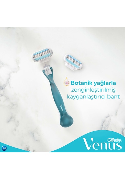 Gillette Venus Smooth Tıraş Makinesi + Yedek Başlık 5'li