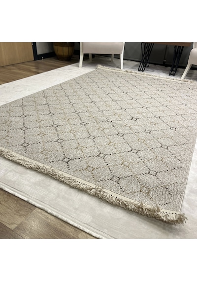 Sanat Halı Lora Plus 3925 Bej İskandinav Halı