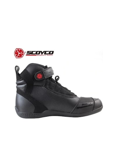 Prosev Scoyco Bot Scoyco Mt015 Kısa Motosiklet Botu Korumalı