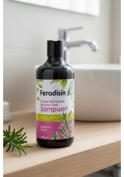 Güneş Görmeyen Saçlar Için Şampuan 500 Ml. Gimdes Helal Sertifikalı