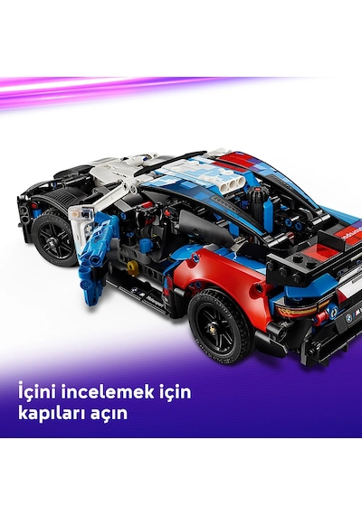 LEGO® Technic BMW M4 GT3 EVO Yarış Arabası 42226 - 11 Yaş Üzeri Çocuklar için Açılır Kapılar İçeren Oyuncak Yapım Seti (747 Parça)