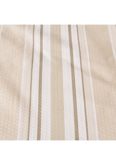 Soft Verano Tek Kişilik Pike Takımı - Gri / Bej Renkli