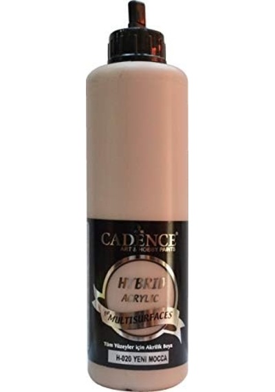 Cadence Hybrid Multisurface Akrilik Boya 500 Ml. H-020 Yeni Mocca 6998
