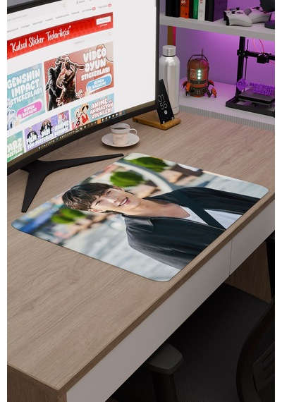 Mr Plankton K Drama Kdrama V4 48x40 Xl Gaming Kauçuk Kaymaz Taban Mouse Pad Fare Altlığı